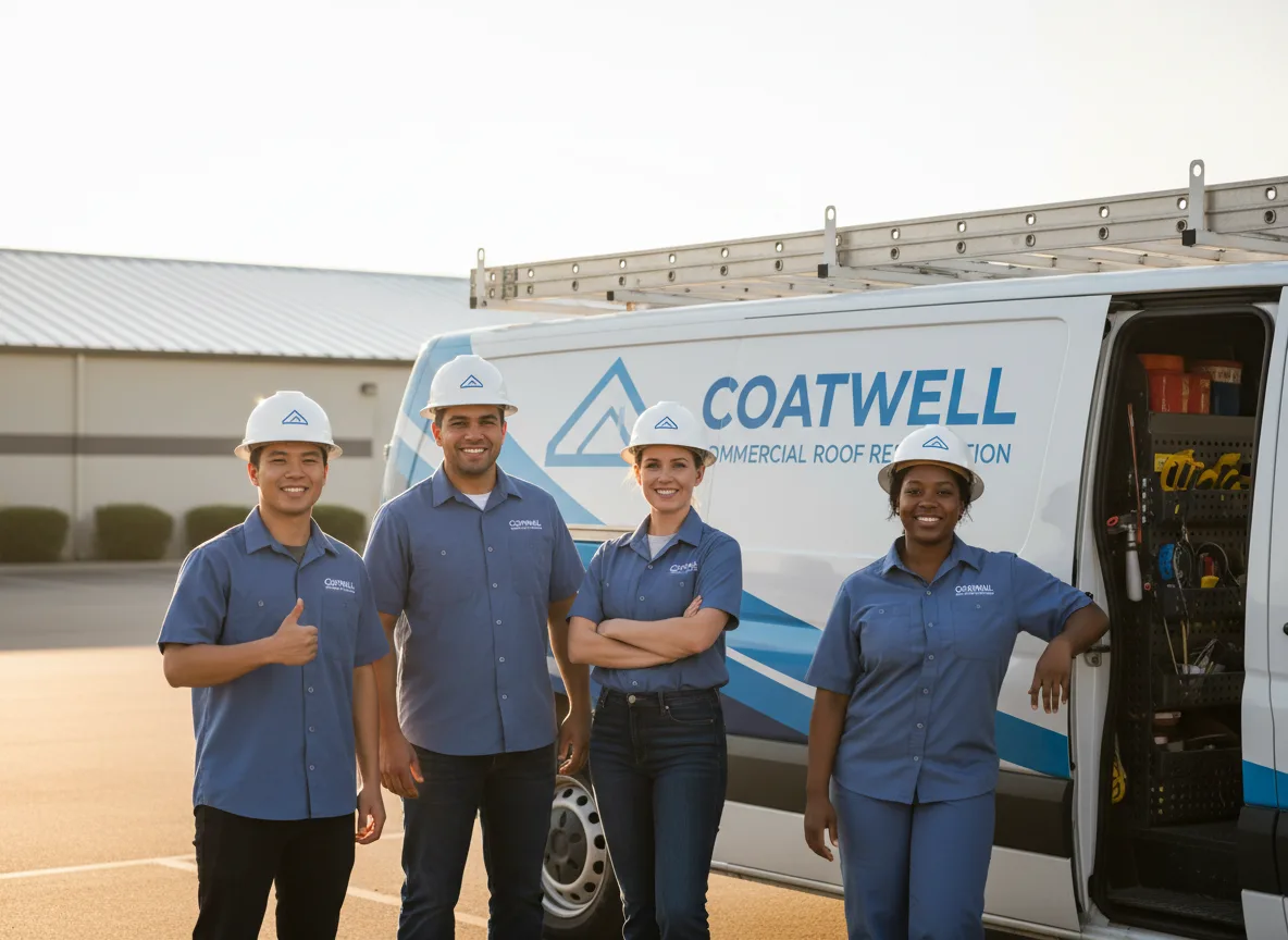Commercial roof coating company in Beckemeyer, IL